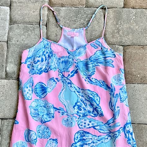 Lilly Pulitzer Dresses Lilly Pulitzer Dusk Silk Slip Dress Barefoot