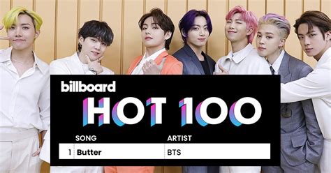 Btss Butter Officially Debuts At 1 On Billboard Hot 100 Koreaboo