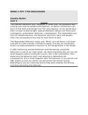 Psy7708 Disc 3 Docx WEEK 3 PSY 7708 DISCUSSION Sandra Butler Unit 3