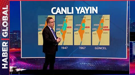 CANLI İsrail de Son Durum Eray Güçlüer Filistin de Olanları Harita