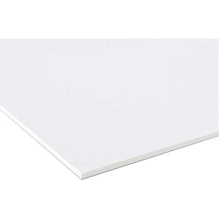 Forex Panneau en PVC épaisseur 5 mm 150 x 100 cm blanc Amazon fr