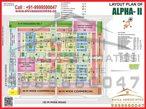 Alpha Greater Noida Hd Map Layout Plan Of Alpha Shiva Associates