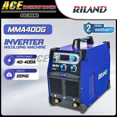 Riland MMA400G IGBT DC Inverter Welding Machine 415v 400AMP Heavy