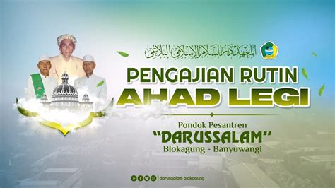 Pengajian Rutin Ahad Legi Kitab Ihya Ulumiddin Juz III Pondok