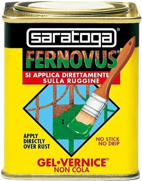 Gel Vernice Saratoga Fernovus Grigio Forgia Metallizzato Scandecasa