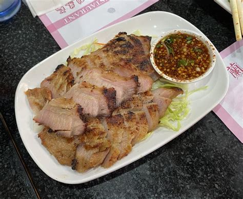 Hong Kong Kowloon City Thai Food Restaurant Bbq Hot Grilled Spicy Pork Belly Tropical Thailand