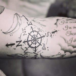 125 Directional Compass Tattoo Ideas with Meanings - Wild Tattoo Art