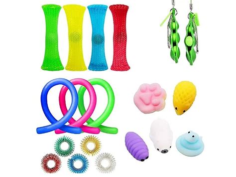 Conjunto de Brinquedo Sensorial Fidget Bola de Mármore Aperto para