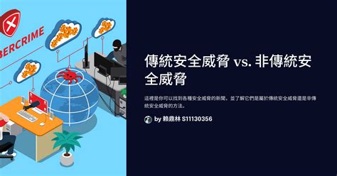 傳統安全威脅 Vs 非傳統安全威脅