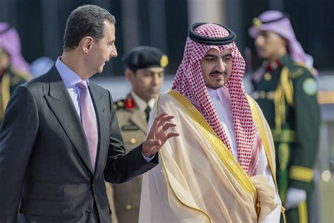 Syrias Assad Lands In Saudi For Arab League Summit Fmt