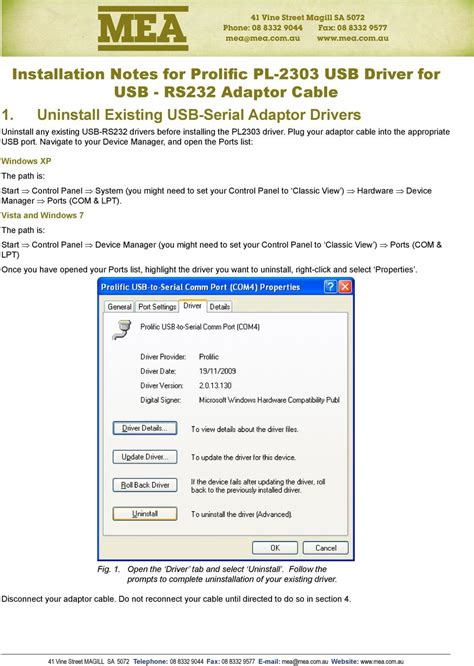 Prolific Usb To Serial Wiring Diagram