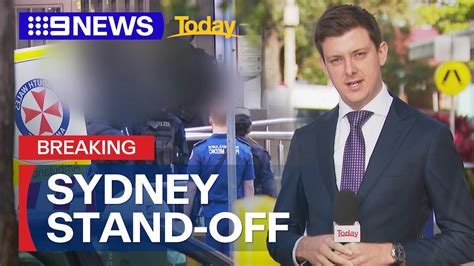 Man Arrested After Police Stand Off In Sydney 9 News Australia Youtube