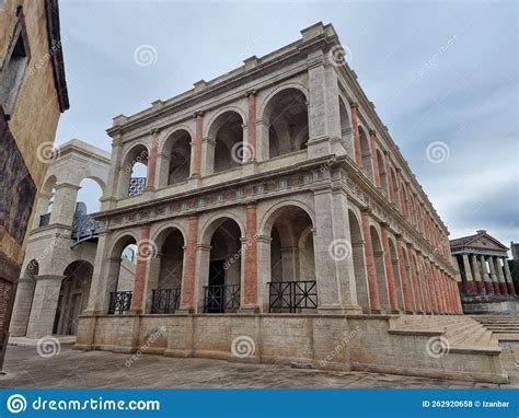 Rome Italy November 26 2022 Reconstruction Of Ancient Rome For The