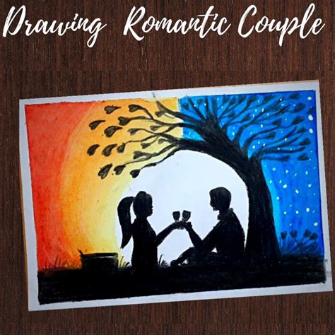 The Best 20 Love Scenery Drawing - landingscloudpics