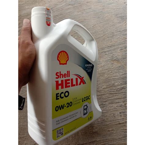 Jual Oli Shell Helix Eco W Lcgc Original Liter Shopee Indonesia