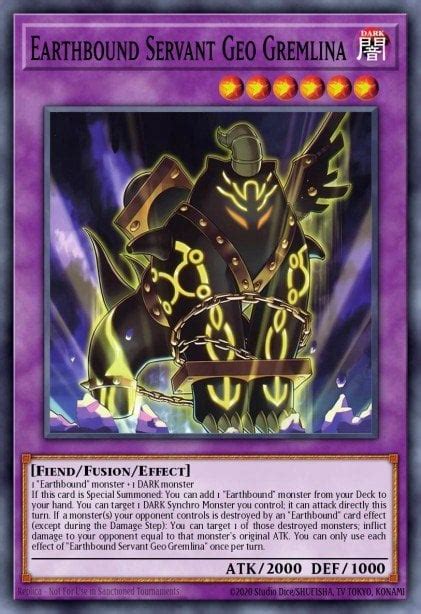 Earthbound Servant Geo Gremlina Yu Gi Oh Card Database Ygoprodeck