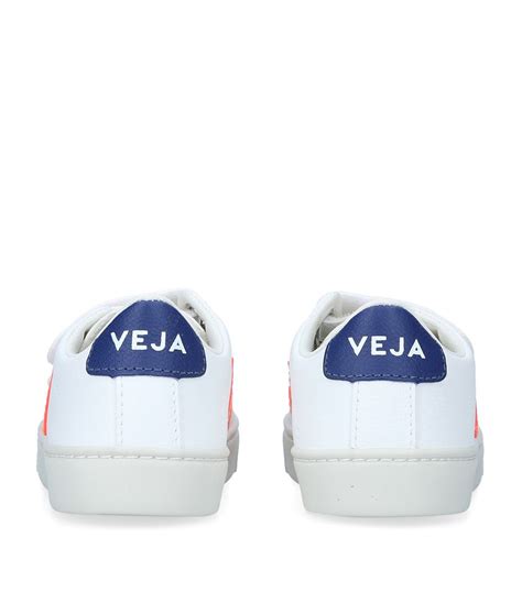 Veja White Leather Esplar Sneakers Harrods Uk