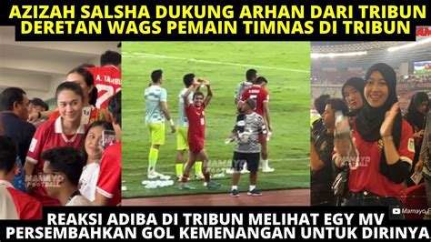 Begini Reaksi Adiba Melihat Gol Egy Mv Vs Vietnam Azizah Salsha Juga