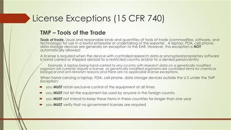 Ppt Export Controls Powerpoint Presentation Free Download Id 1629314