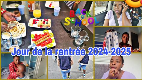 Vlog Jour De La Rentr E Le R Veil Est Dur Vlog Vie De Maman Youtube