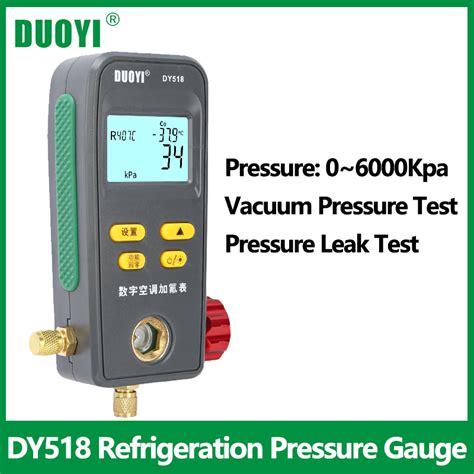 Original Duoyi Dy Refrigeration Pressure Gauge Manifold