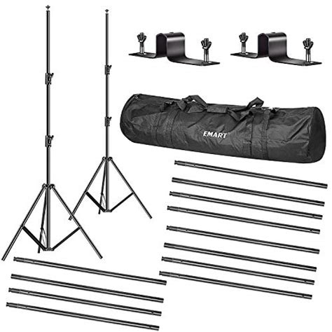 Emart Triple Crossbar Ft Wide Ft Height Backdrop Stand Photo