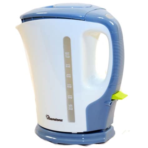 Ramtons Cordless Electric Kettle 1.5 Liters White And Blue - RM/324 ...