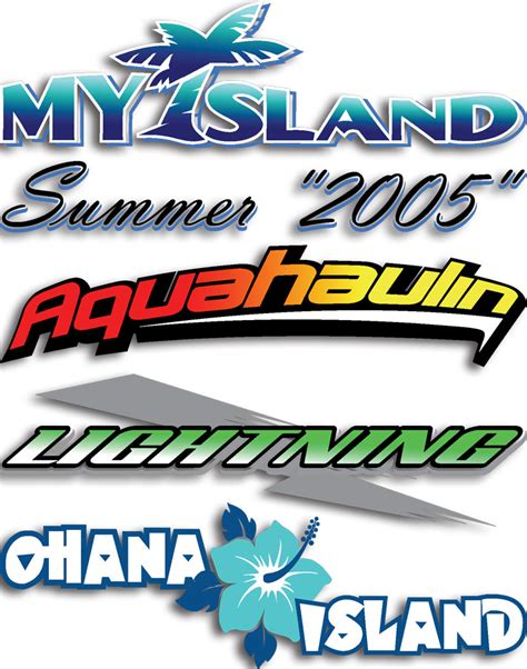 boat name decals, jet ski graphics, jet ski decals, pwc Graphics, watercraft graphics, sportbike ...