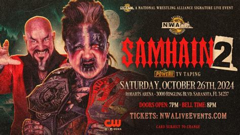 NWA Samhain 2 Set To Take Place On October 26 In Florida PWMania