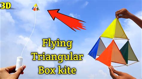 How To Make Kite How To Make Tetrahedral Kite Triangular Box Kite