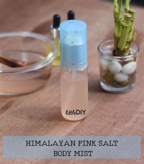 Himalayan Pink Salt Body Mist Body Mist Body Mist Diy