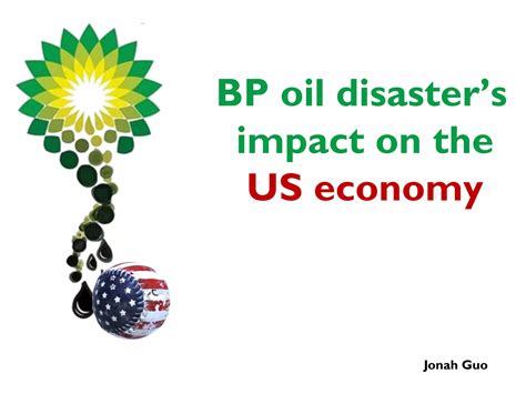 BP Deepwater Horizon oil spill's impact on the us economy, Jonah Guo