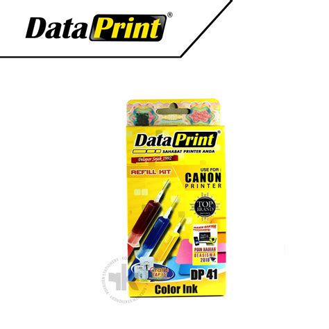 Jual DataPrint Tinta Suntik Refill Printer Canon Colour DP 41 10ml