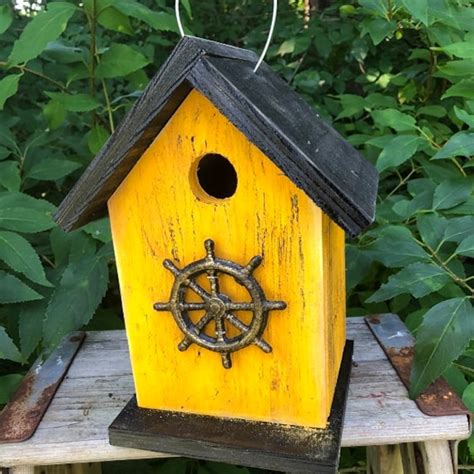 Outdoor Birdhouse Etsy