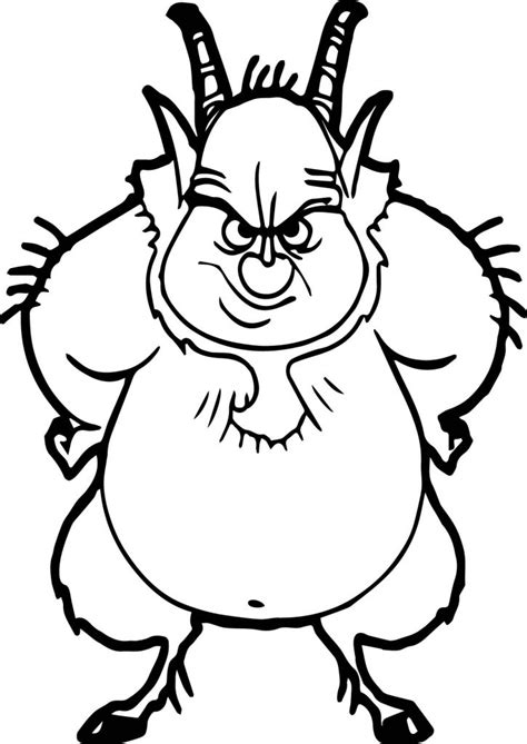 Phil Hercules Angry Coloring Page