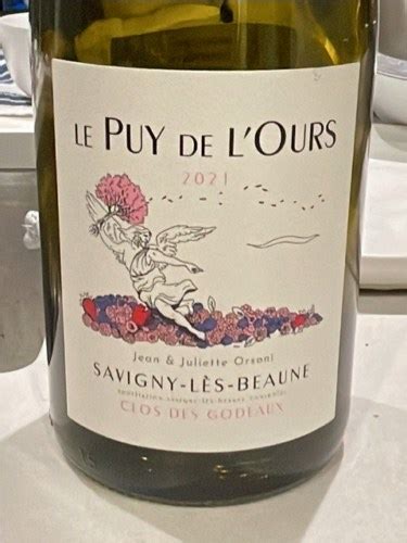 Le Puy De L Ours Savigny L S Beaune Clos Des Godeaux Vivino Us