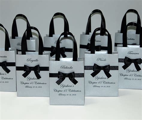 Personalized Birthday T Bags For Party Favors For Guests Chapter