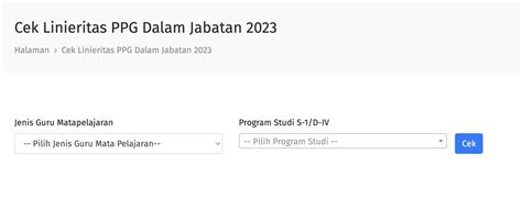 Ini Cara Mengecek Linieritas Ijazah S1 D4 Dengan Program Studi PPG