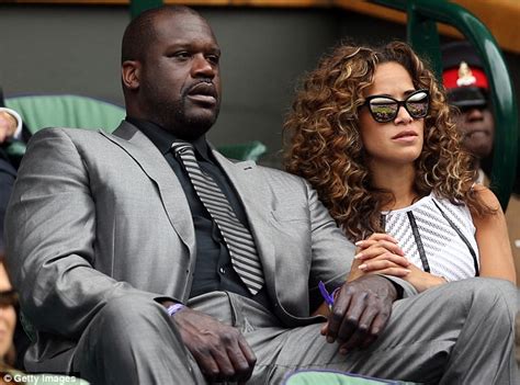 Shaquille Oneal Takes New Girlfriend Laticia Rolle Out On A Shisha