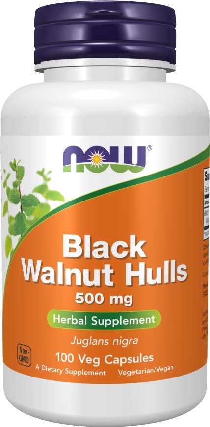 Black Wallnut Hulls 500 mg Аптеки 36 6