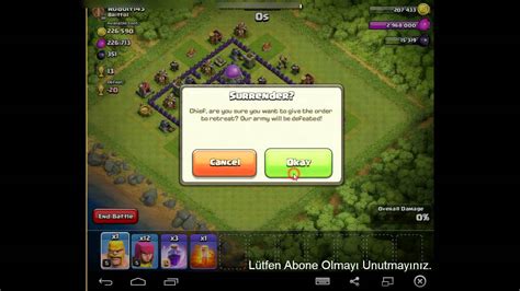 Clash Of Clans Kolayca Level Atlama Oyun Zaman Youtube