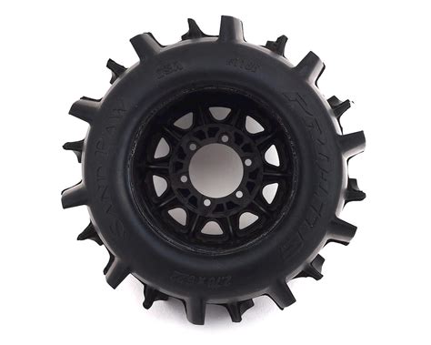 Pro-Line F/R SandPaw 2.8" Sand Tires Mounted on Raid Wheels PRO118610 ...