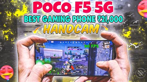 Poco F G Bgmi Test Fps With Handcam Powerful Performance In Just