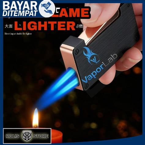 Jual Mancis Korek Api Bara Dua Mata Las Unik Murah Dual Flame Torch