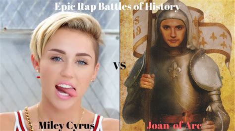 Ok Joan I See You Miley Cyrus Vs Joan Of Arc ERB Reaction YouTube