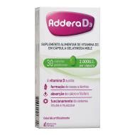 Addera d3 7000ui 30 cápsulas moles Hypera Pharma Drogaria Nova