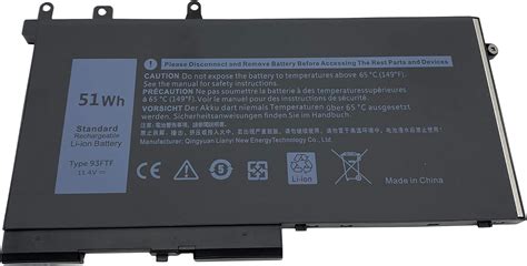 Amazon Aluo Ftf New Laptop Battery Compatable With Dell