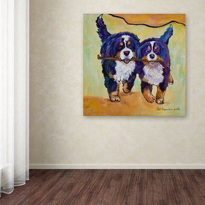 Trademark Art 'Stick Together' Print on Canvas | Wayfair | Trademark ...