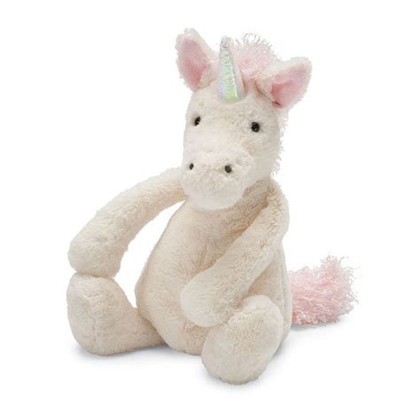 Jellycat Bashful Unicorn Medium Shop Online Blue John Gems Ltd