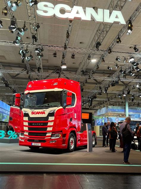 Scania mostra caminhões elétricos no IAA o Salão de Hannover Estradão